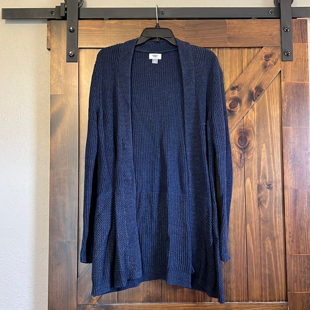 Navy Blue Cardigan